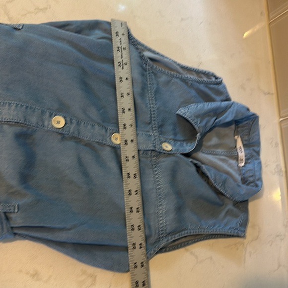 EUC MNG Casual chambray 100% Lyocel dress. Size 4 - Picture 12 of 15